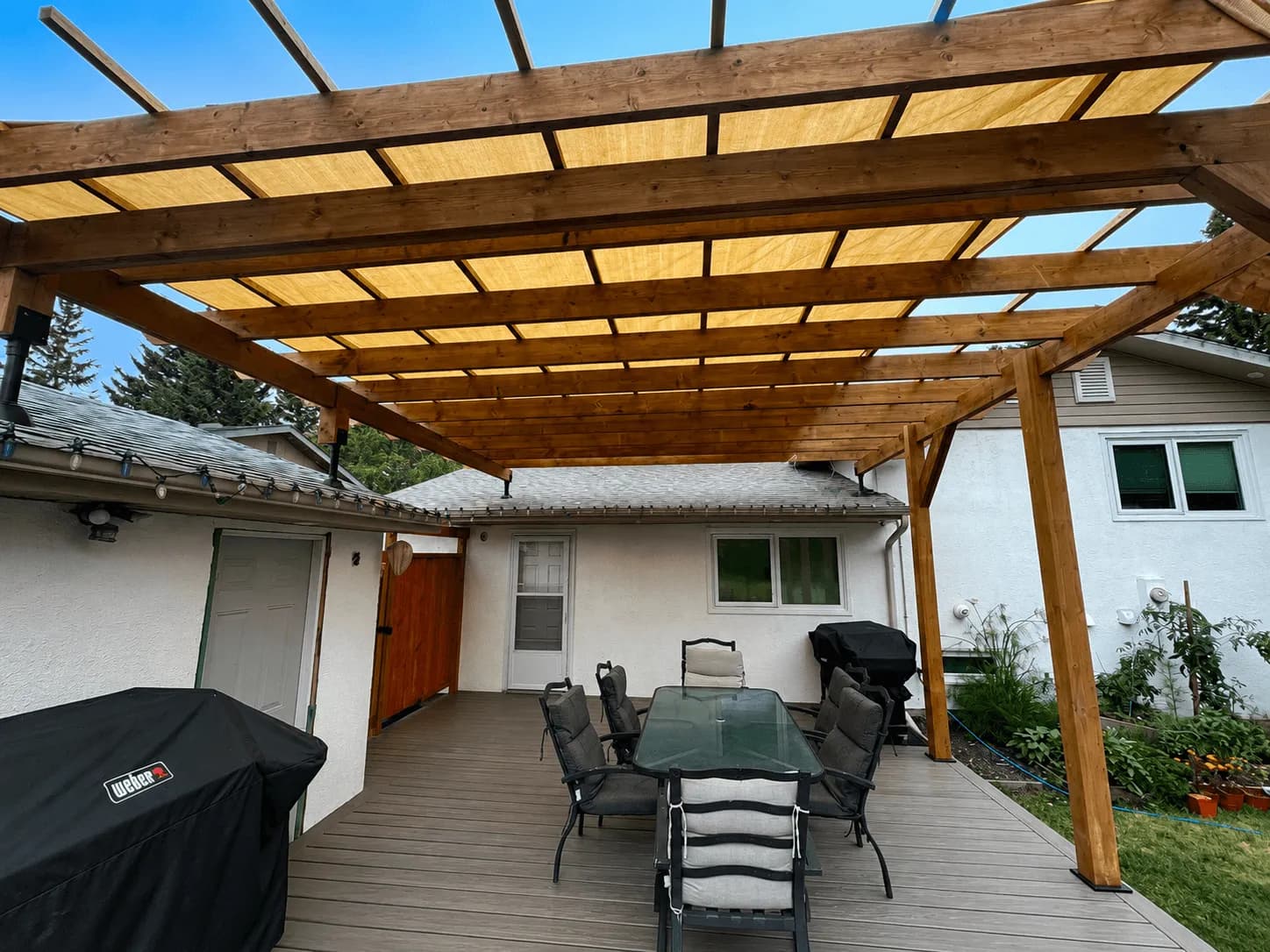 Spartan Builders Covered Pergola Patio Renovation